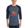 Juneteenth Augusta 3/4 Sleeve Raglan Shirt (Unisex) - Image 2