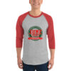 Juneteenth Augusta 3/4 Sleeve Raglan Shirt (Unisex) - Image 4