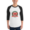 Juneteenth Augusta 3/4 Sleeve Raglan Shirt (Unisex) - Image 6