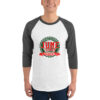 Juneteenth Augusta 3/4 Sleeve Raglan Shirt (Unisex) - Image 10