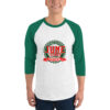 Juneteenth Augusta 3/4 Sleeve Raglan Shirt (Unisex) - Image 11