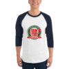 Juneteenth Augusta 3/4 Sleeve Raglan Shirt (Unisex) - Image 7