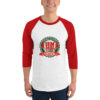 Juneteenth Augusta 3/4 Sleeve Raglan Shirt (Unisex) - Image 9